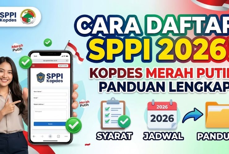 Cara Daftar SPPI Kopdes Merah Putih 2026: Syarat, Jadwal, dan Panduan Lengkap