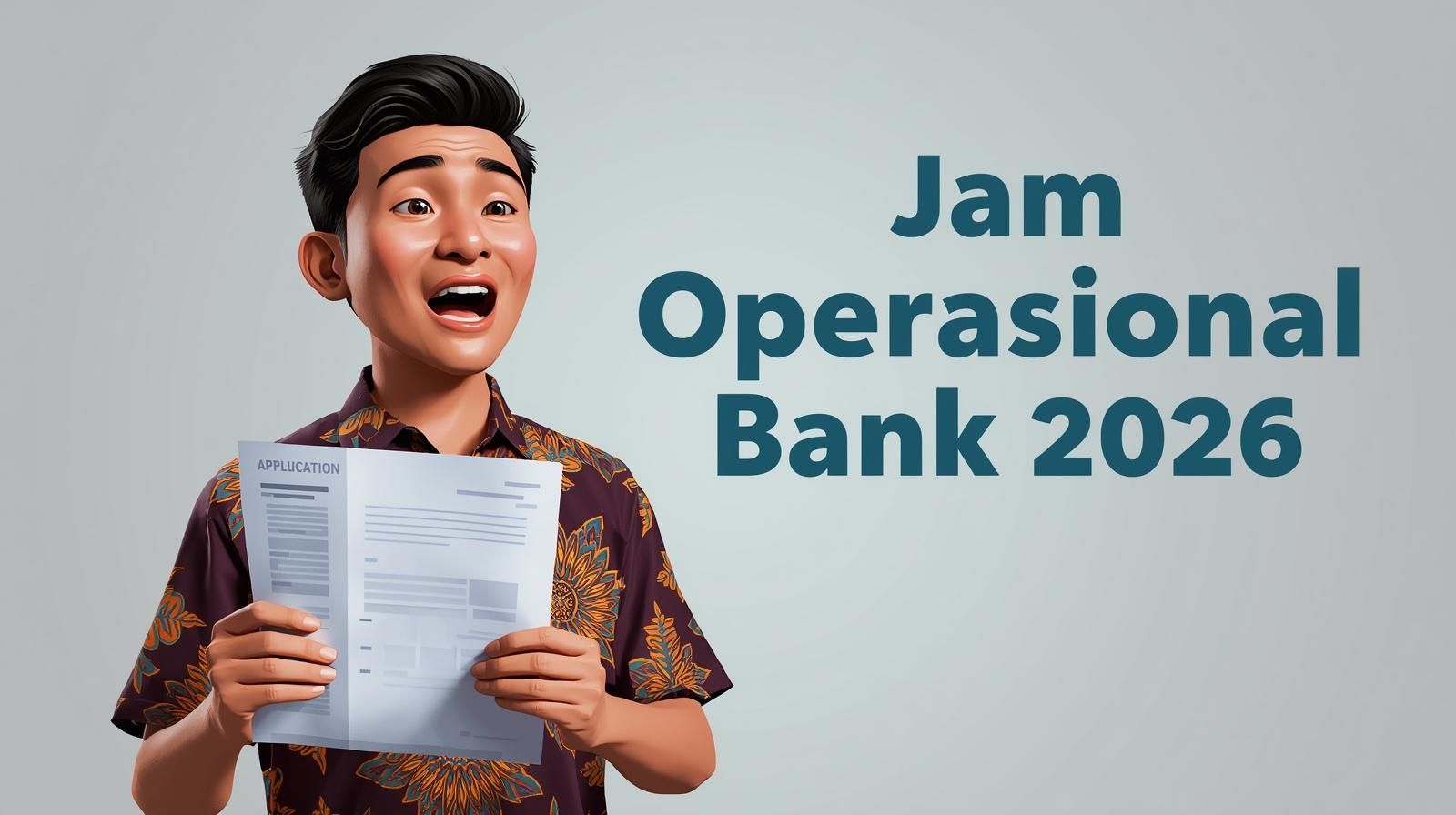 Jam Operasional Bank 2026: Jadwal Buka, Istirahat & Tutup BCA, BRI, Mandiri, BNI