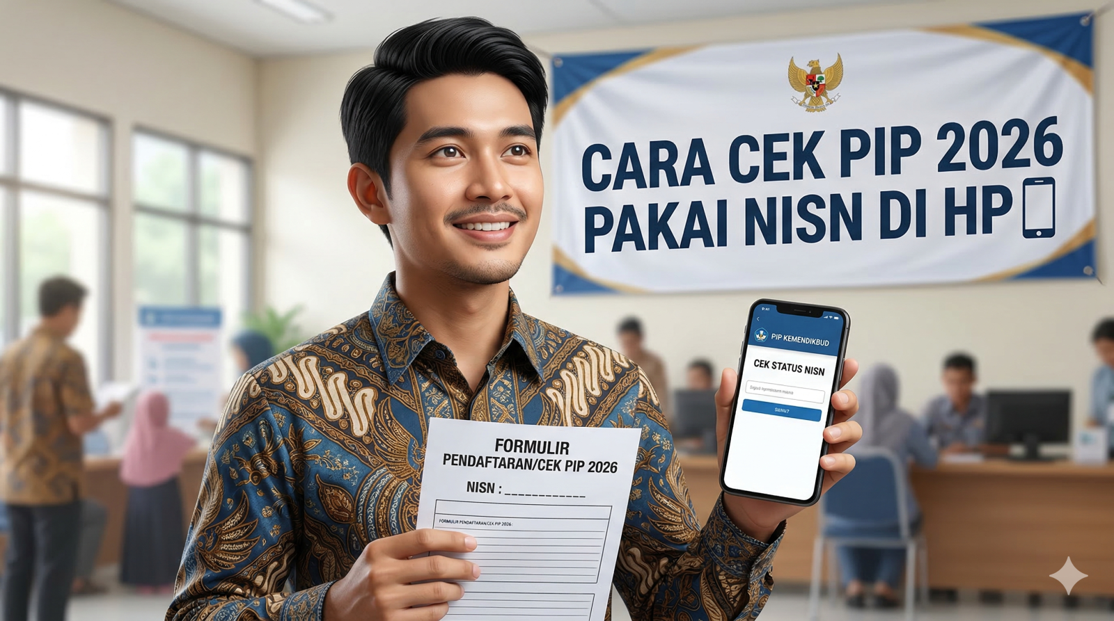 Cara Cek PIP 2026 Pakai NISN di HP: Panduan Lengkap SD, SMP, SMA/SMK