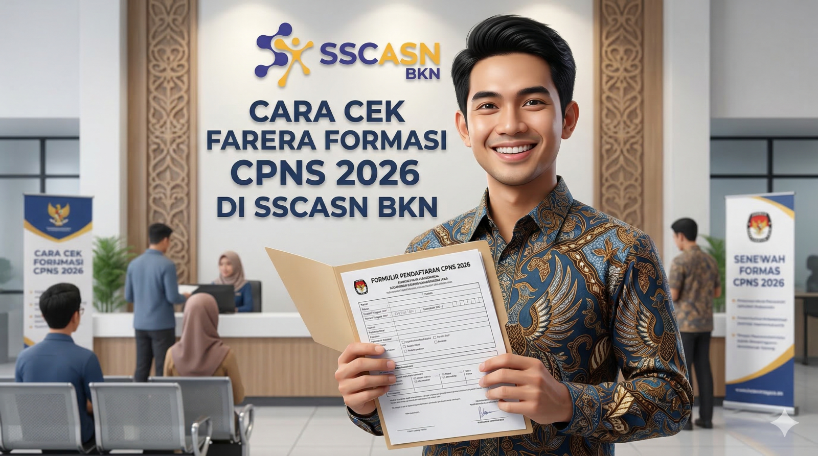Cara Cek Formasi CPNS 2026 di SSCASN BKN, Langkah Lengkap dan Link Resmi
