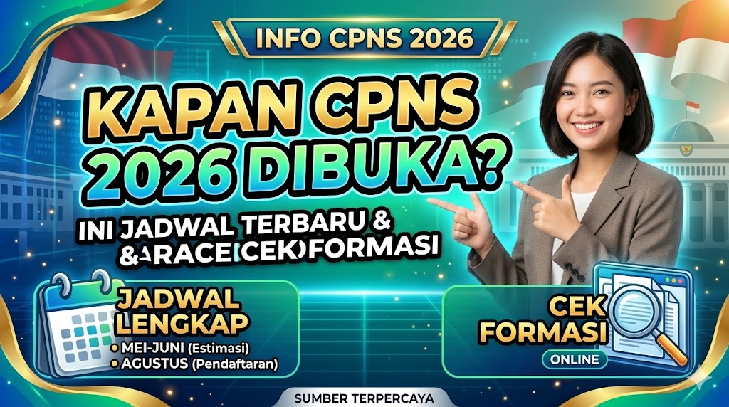Kapan CPNS 2026 Dibuka? Ini Jadwal Terbaru dan Cara Cek Formasinya