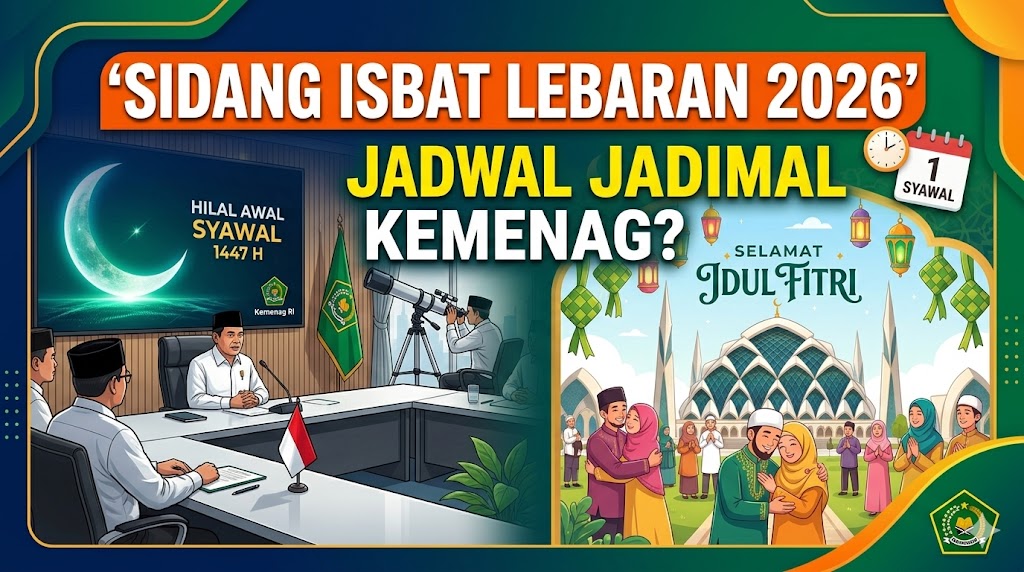 Kapan Sidang Isbat Lebaran 2026? Ini Jadwal Penetapan Idul Fitri oleh Kemenag