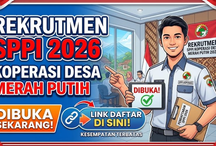 Rekrutmen SPPI Koperasi Desa Merah Putih 2026 Dibuka, Ini Link Pendaftarannya